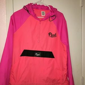 Pink windbreaker